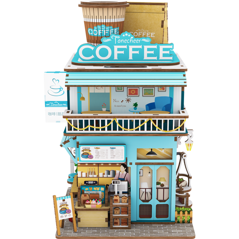 Tonecheer Bureauprullenbak Cape Coffee Shop TQ181